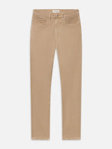 L'Homme Slim Brushed Twill -- Soft Beige
