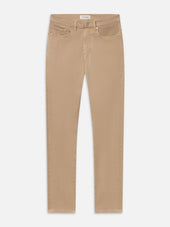 L'Homme Slim Brushed Twill -- Soft Beige