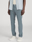 L'Homme Slim Brushed Twill -- Sea Blue