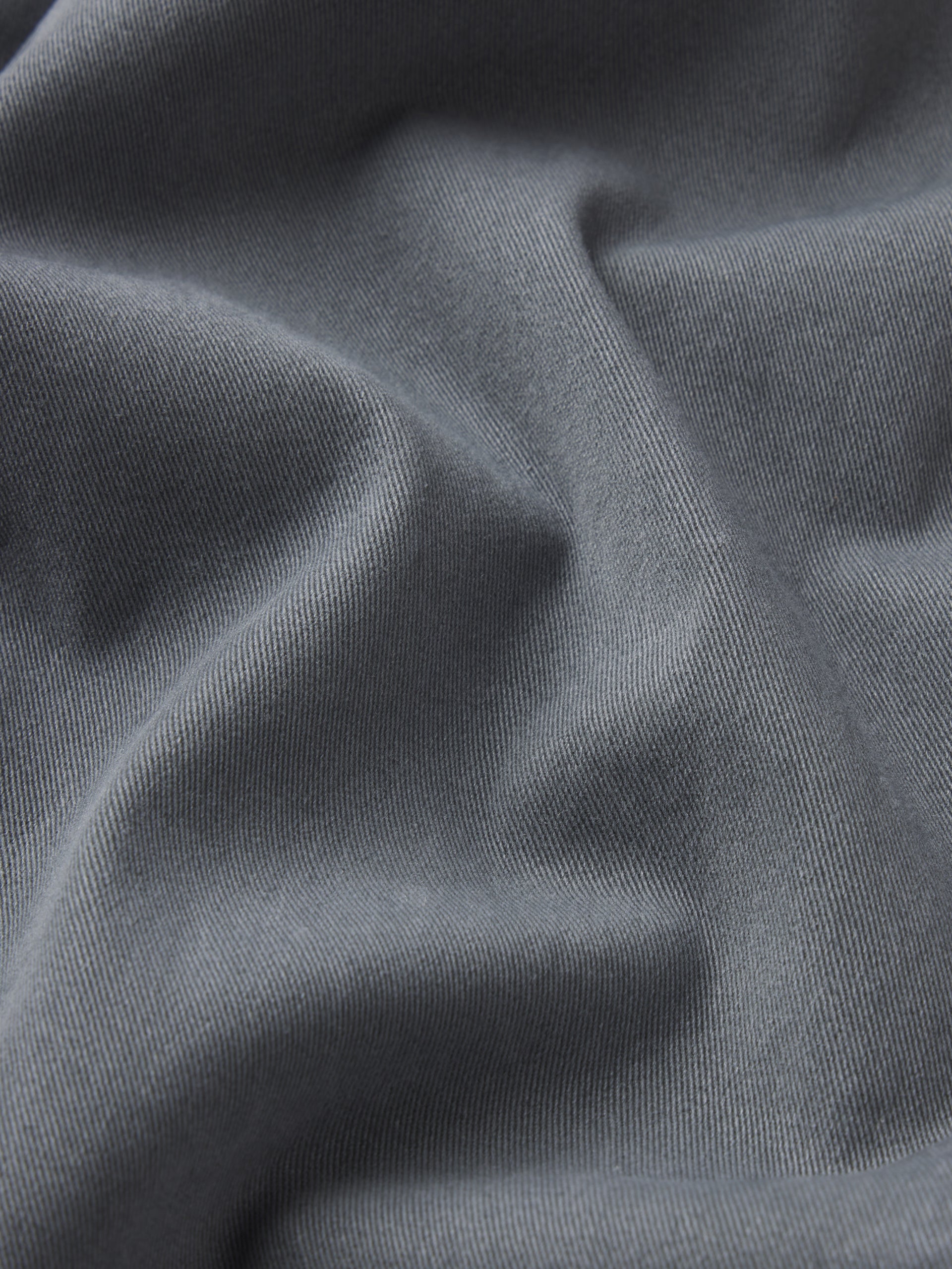 L'Homme Slim Brushed Twill -- Sea Blue
