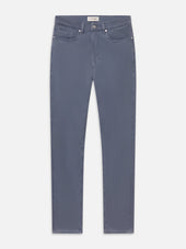 L'Homme Slim Brushed Twill -- Soft Blue