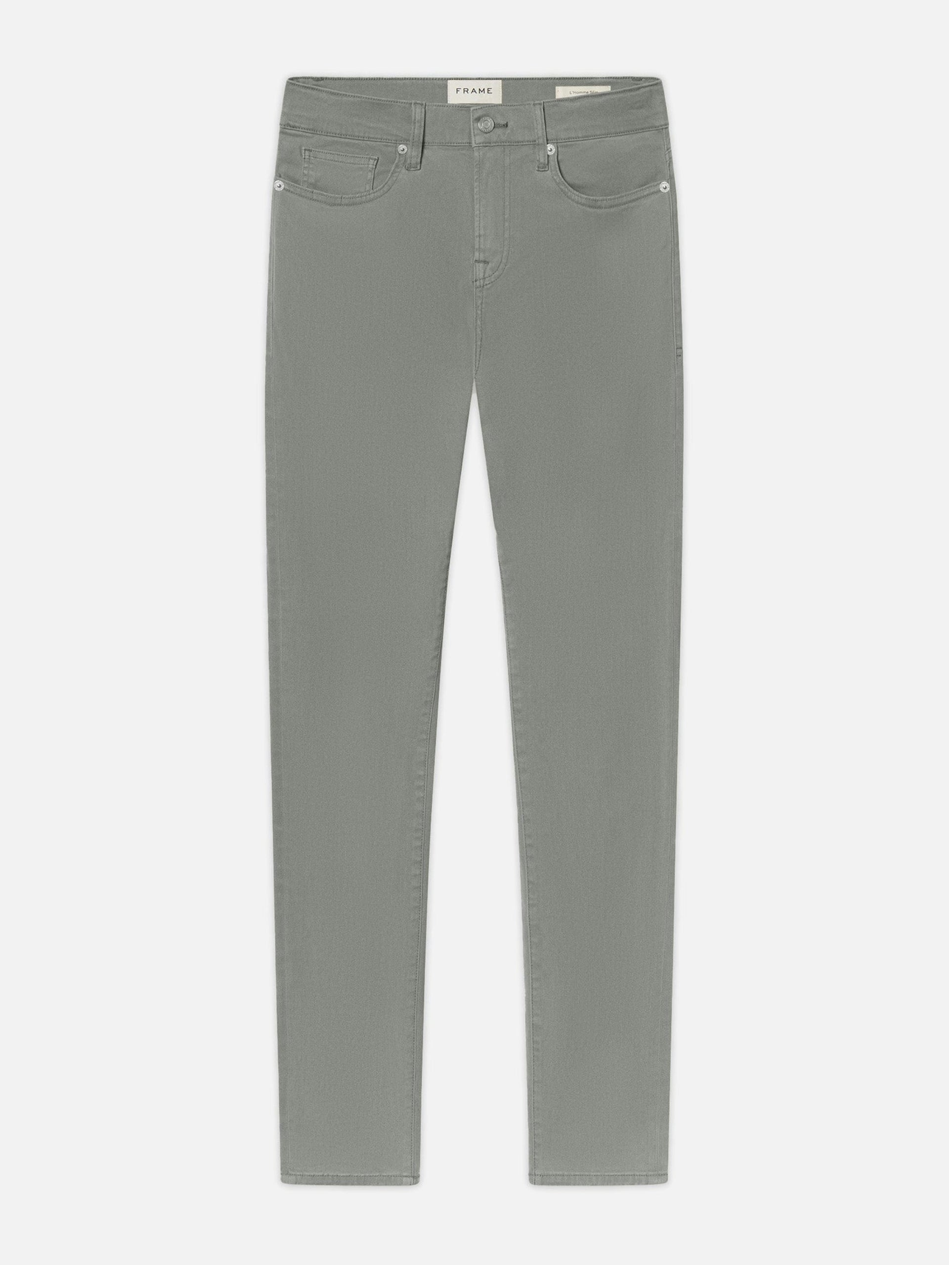 L'Homme Slim Brushed Twill