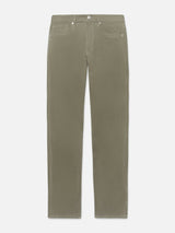 L'Homme Slim Brushed Twill -- Washed Military