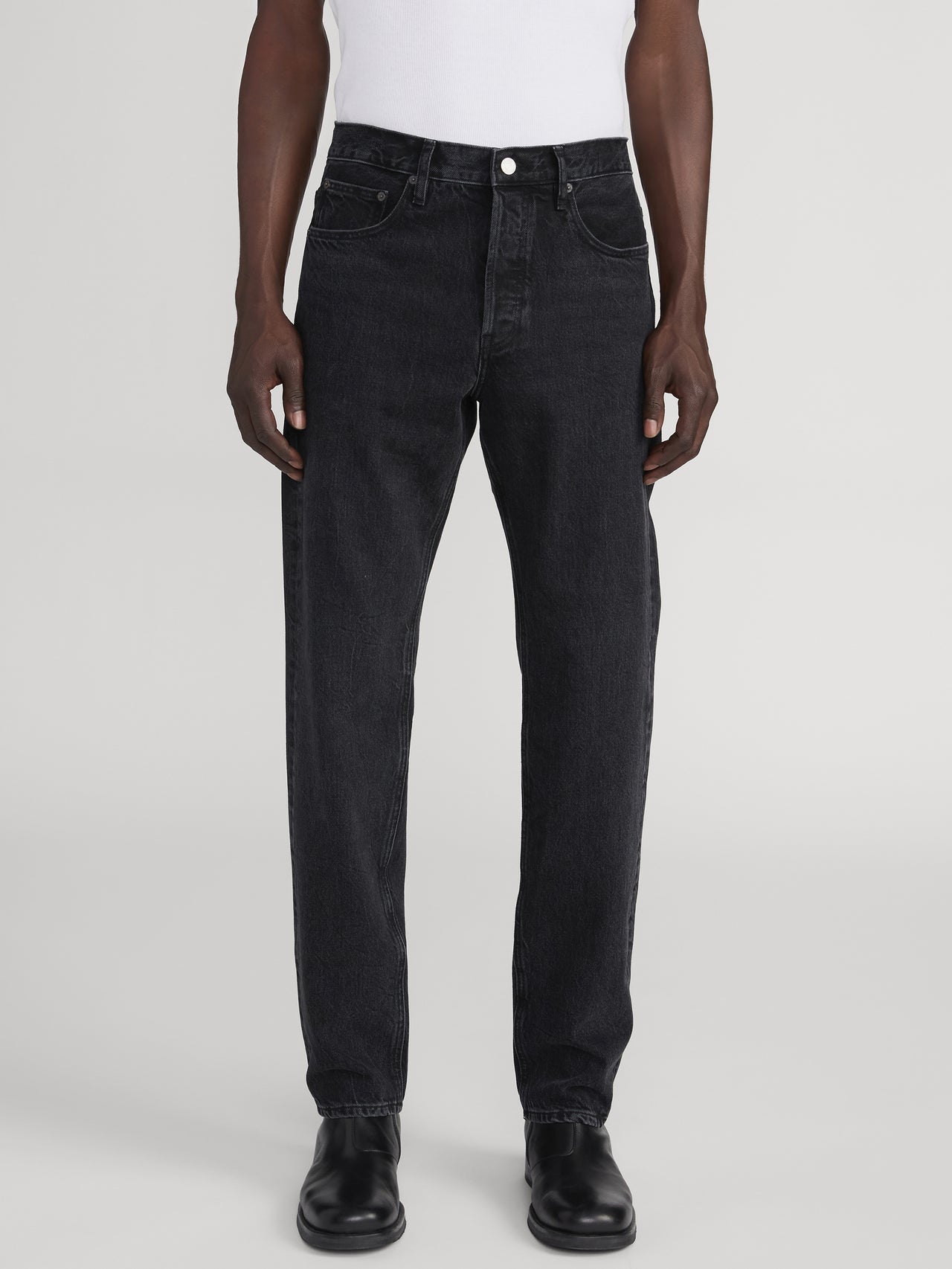 jeans full front view