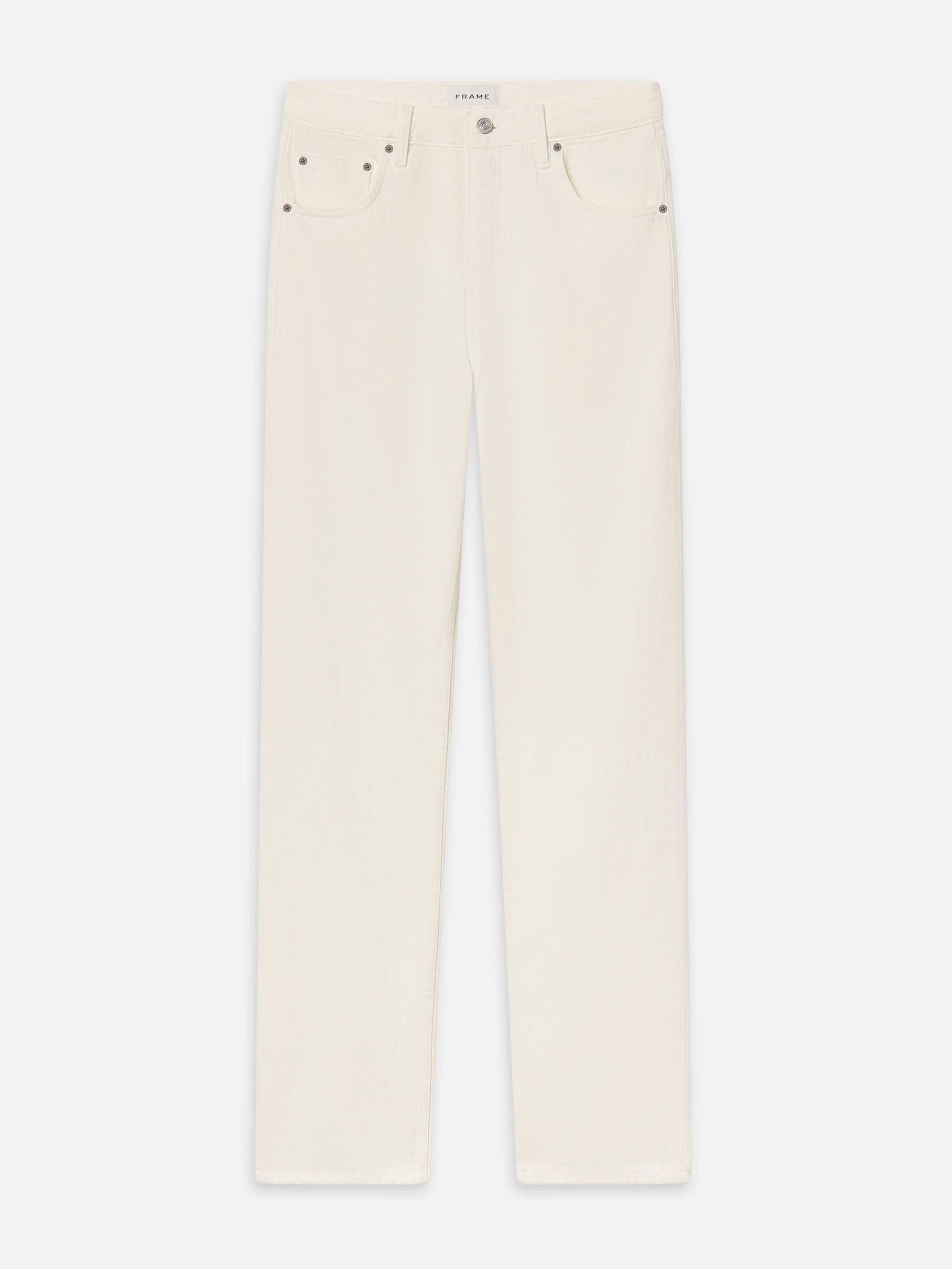 THE STRAIGHT JEAN OFF WHITE