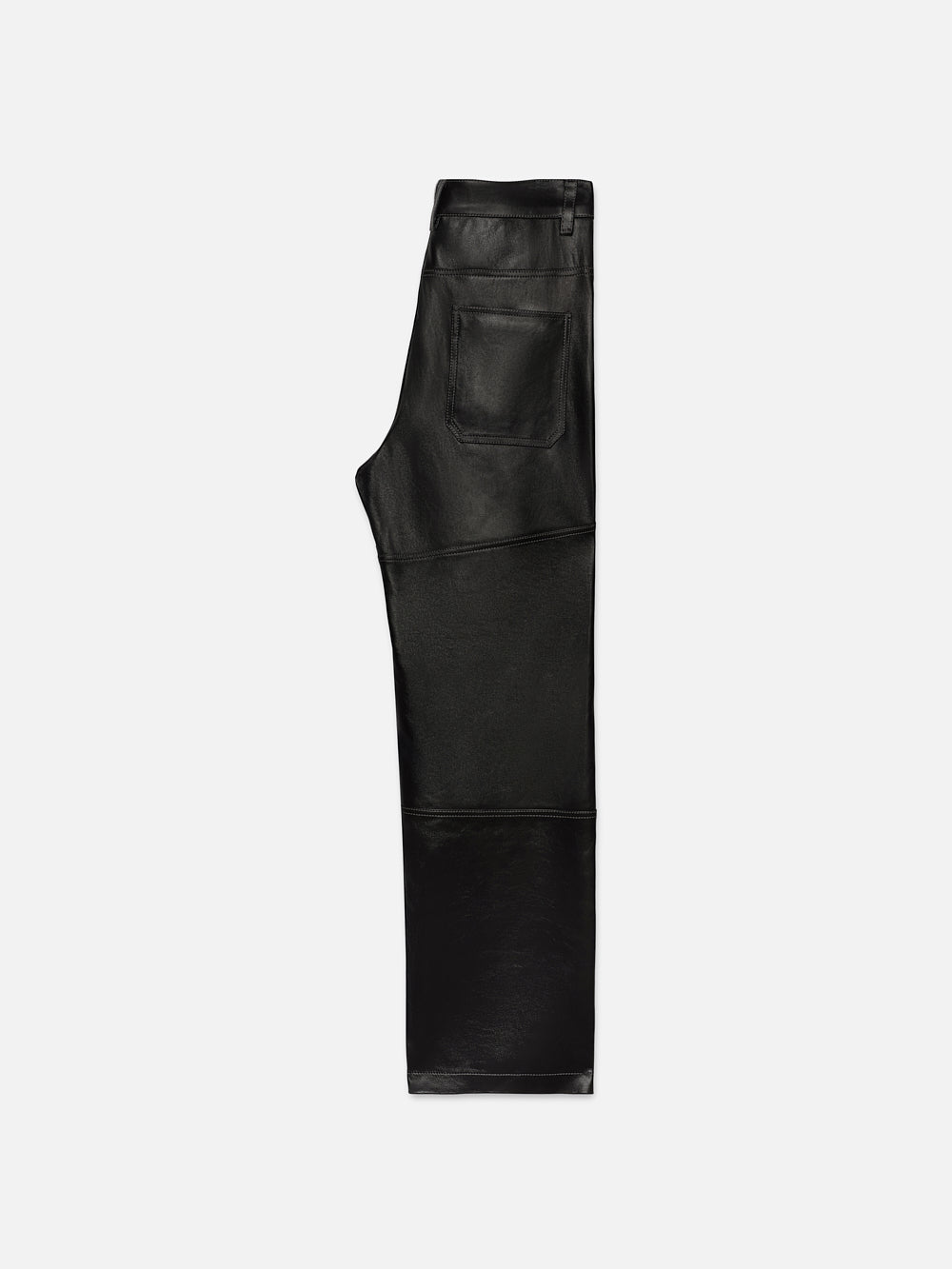Leather Trouser in Black