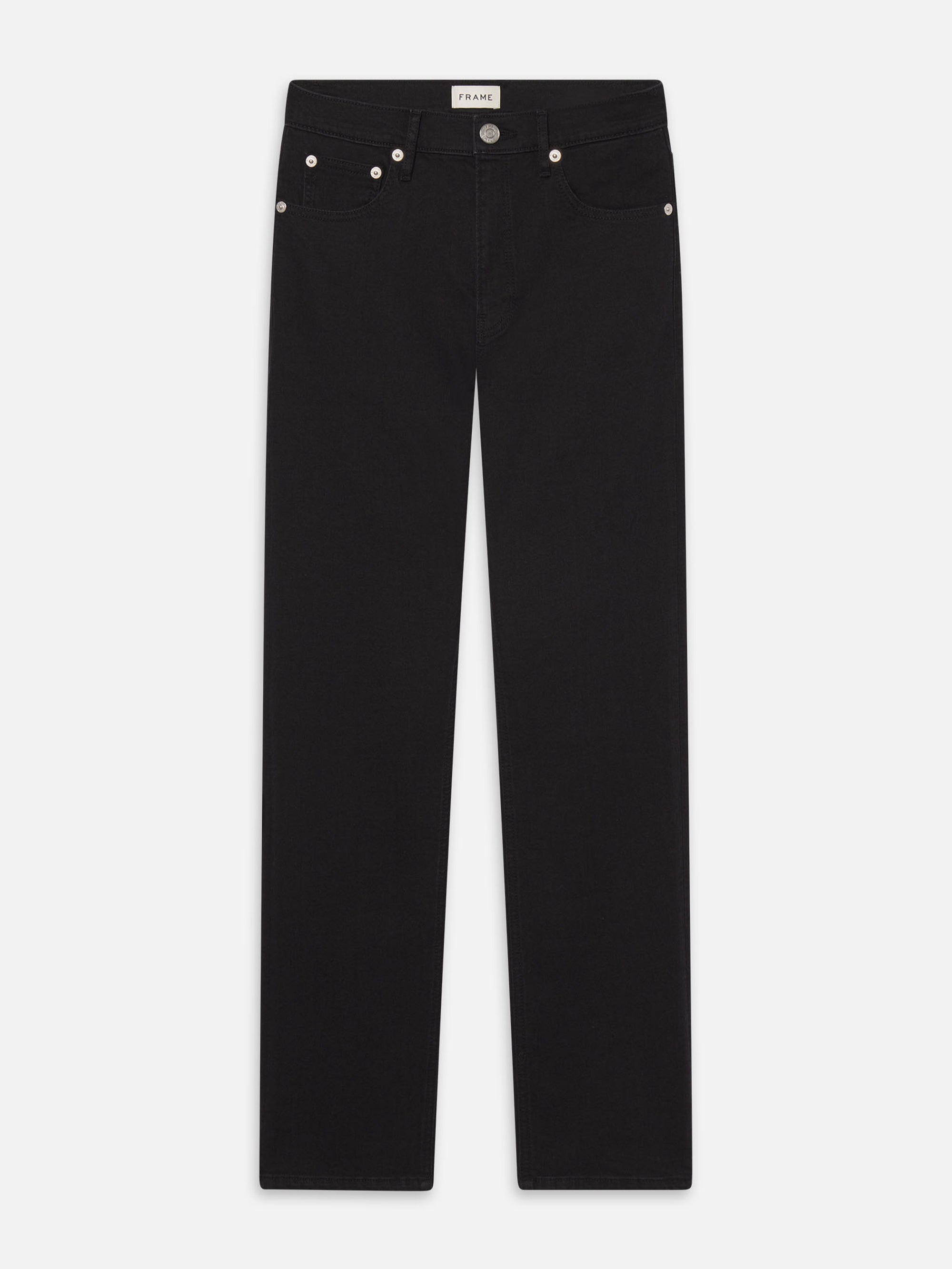Modern Straight Jean -- Noir