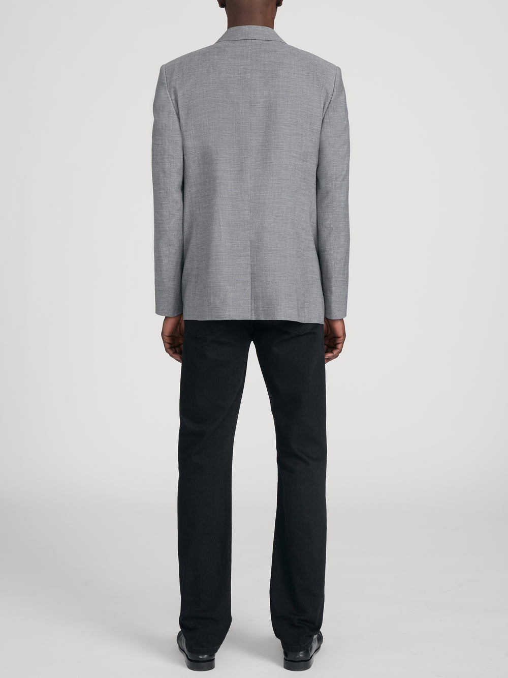 Jean on model back 