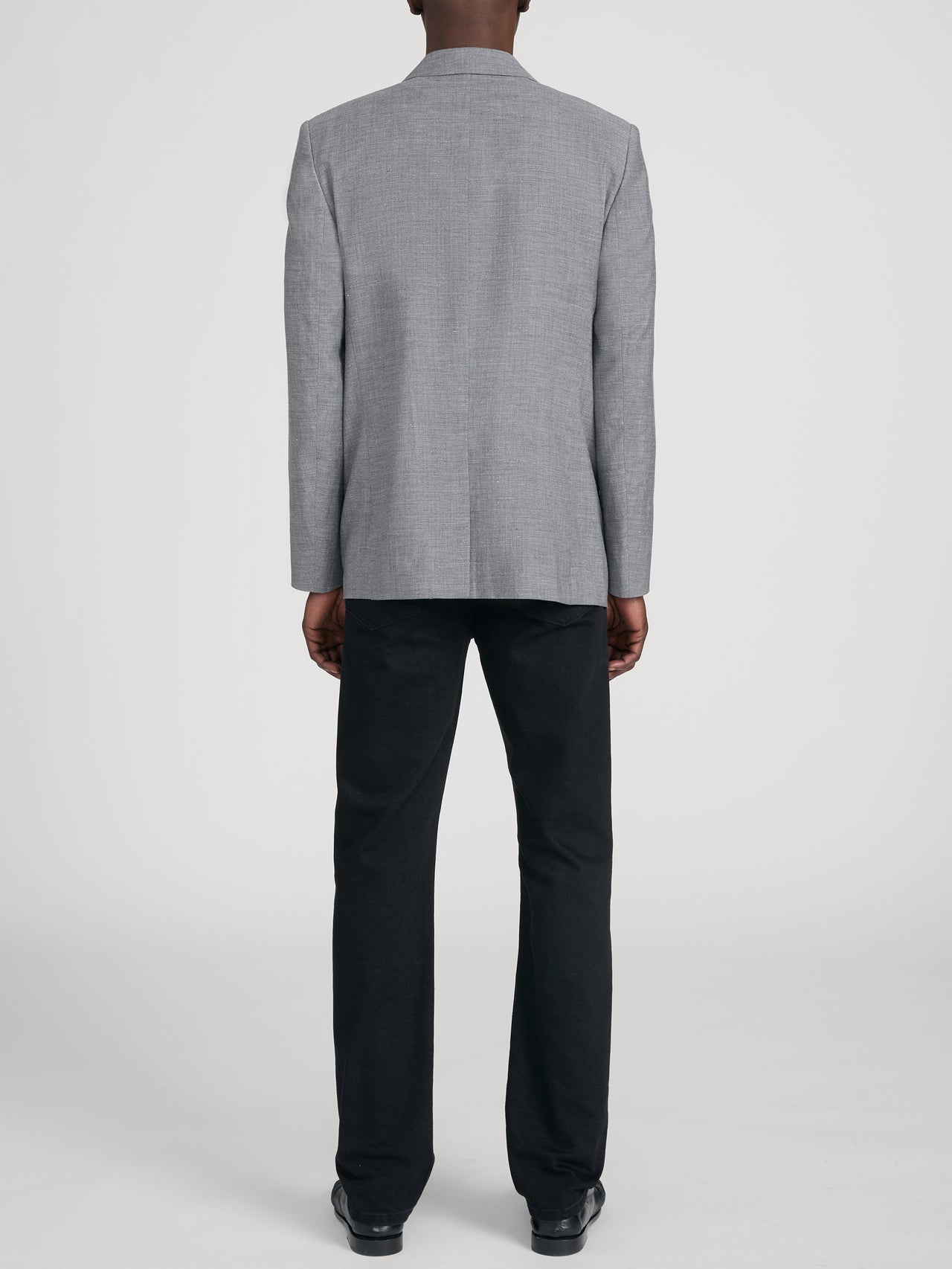 Jean on model back 