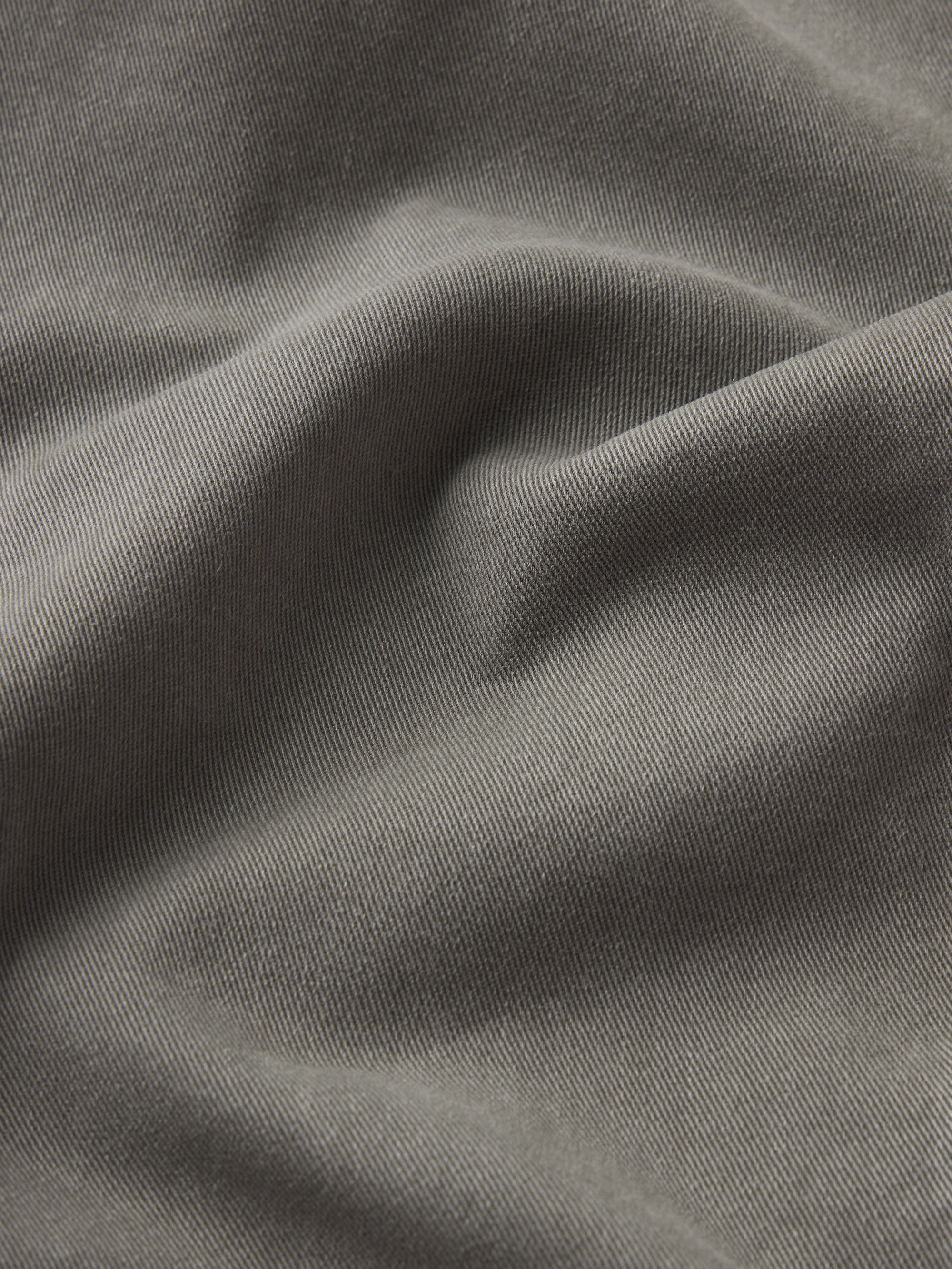 Modern Straight Brushed Twill -- Dusty Emerald