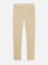 Modern Straight Brushed Twill -- Light Tan