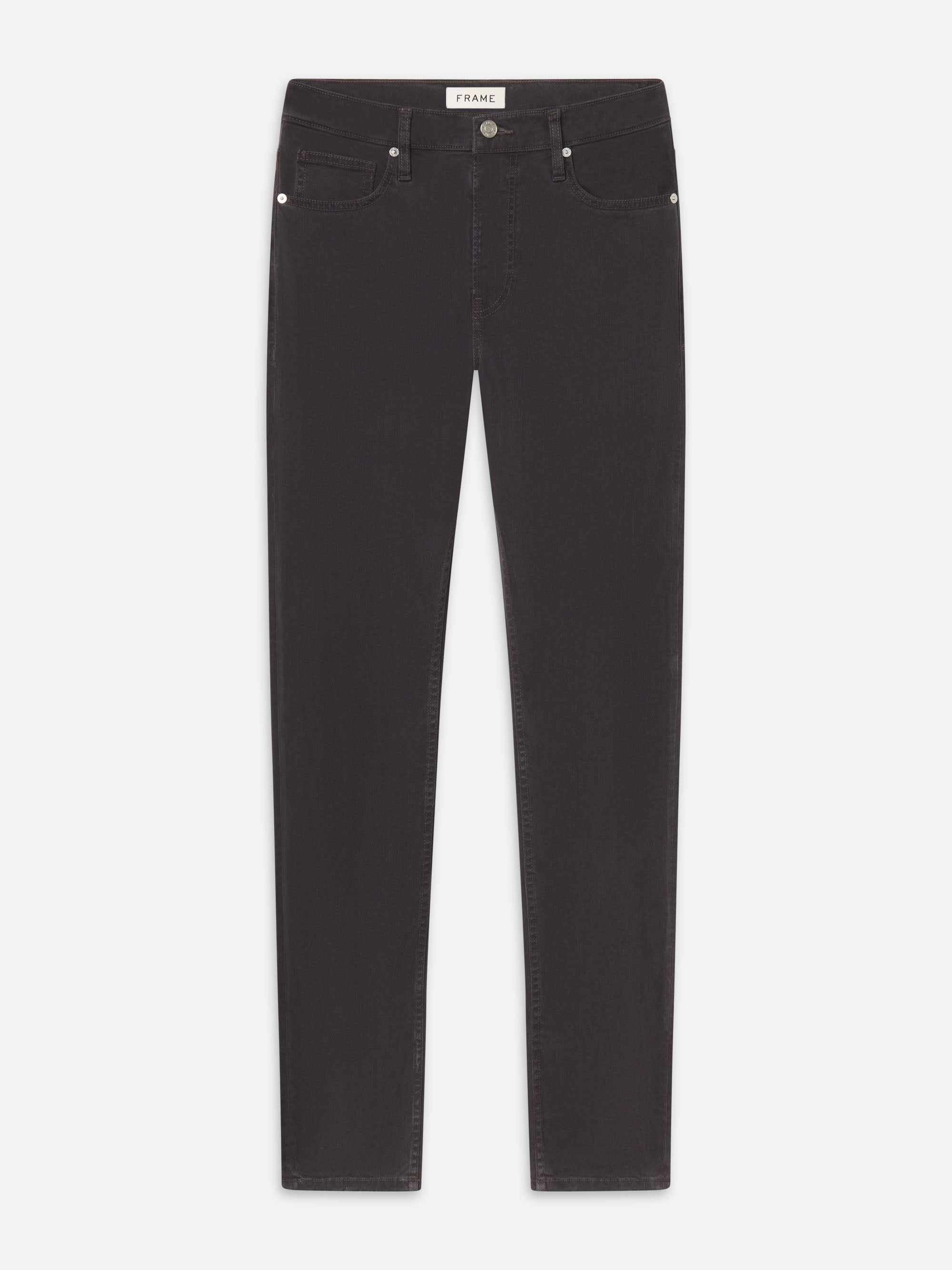 Modern Straight Brushed Twill -- Vintage Grey