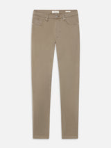 Modern Straight Brushed Twill -- Stone Grey