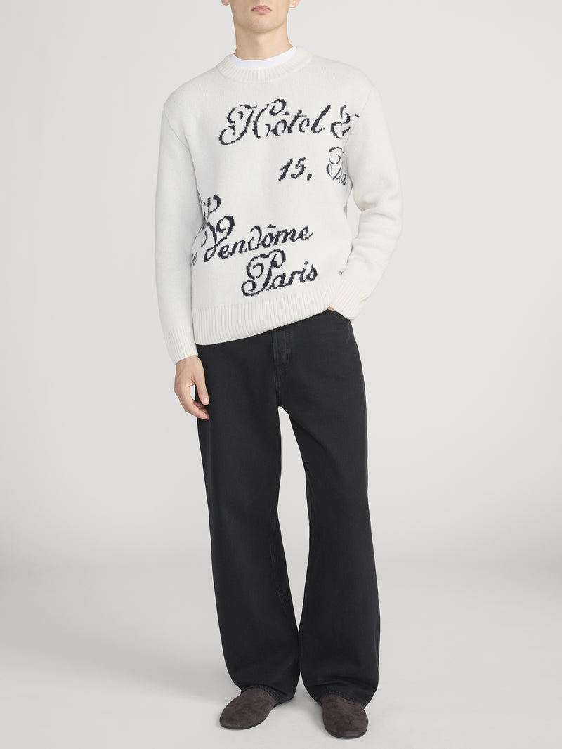 Ritz Sweater Front On Model 