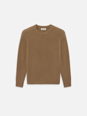 Cashmere Crewneck Sweater -- Camel