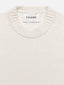 the cashmere crewneck sweater -- cream detail packshot image alt:hover alt:size alt:fit1