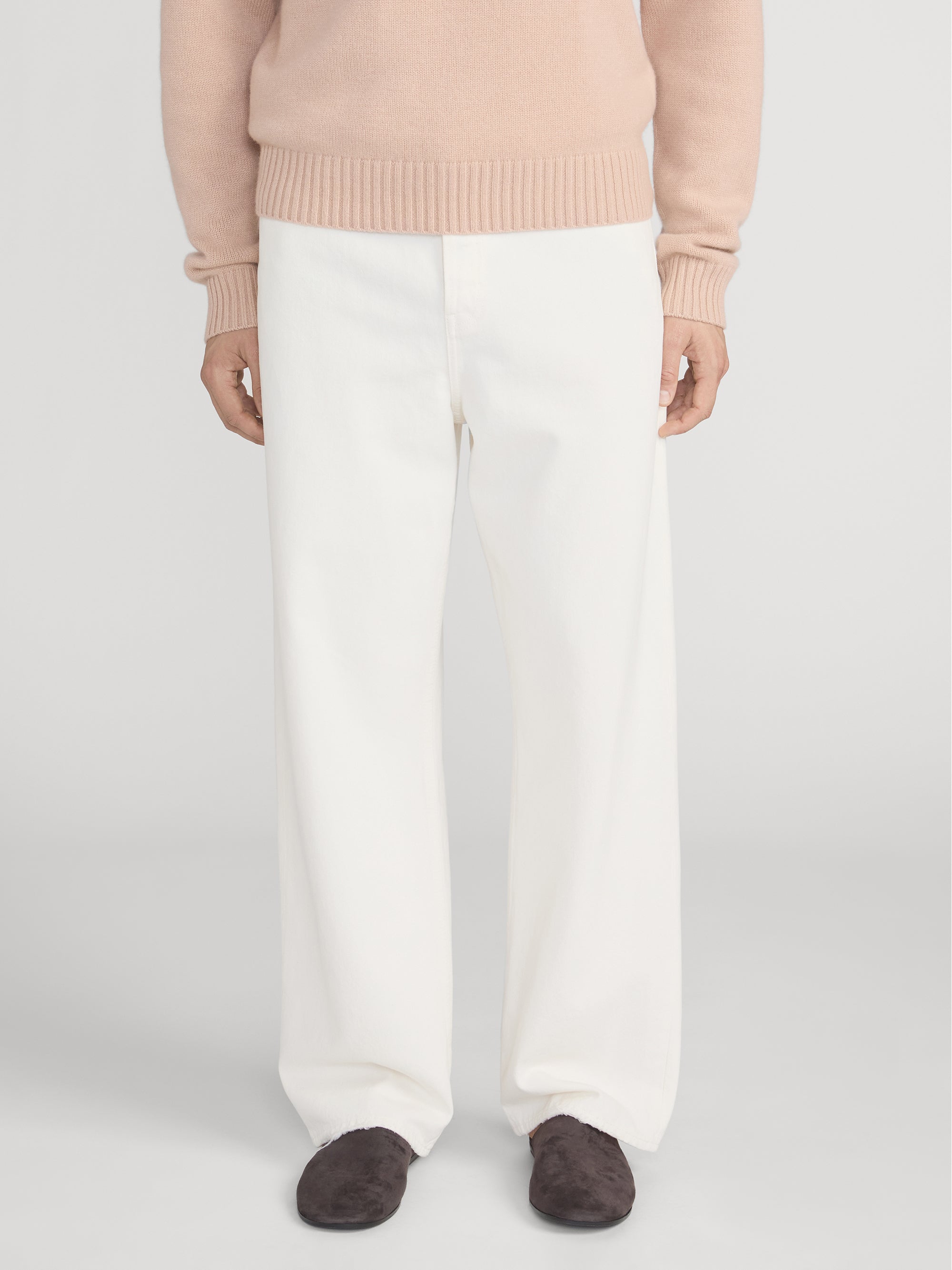 BAGGY JEAN OFF WHITE GRIND