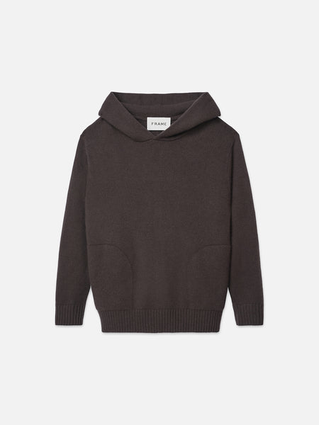 Cashmere Hoodie in Marron – FRAME