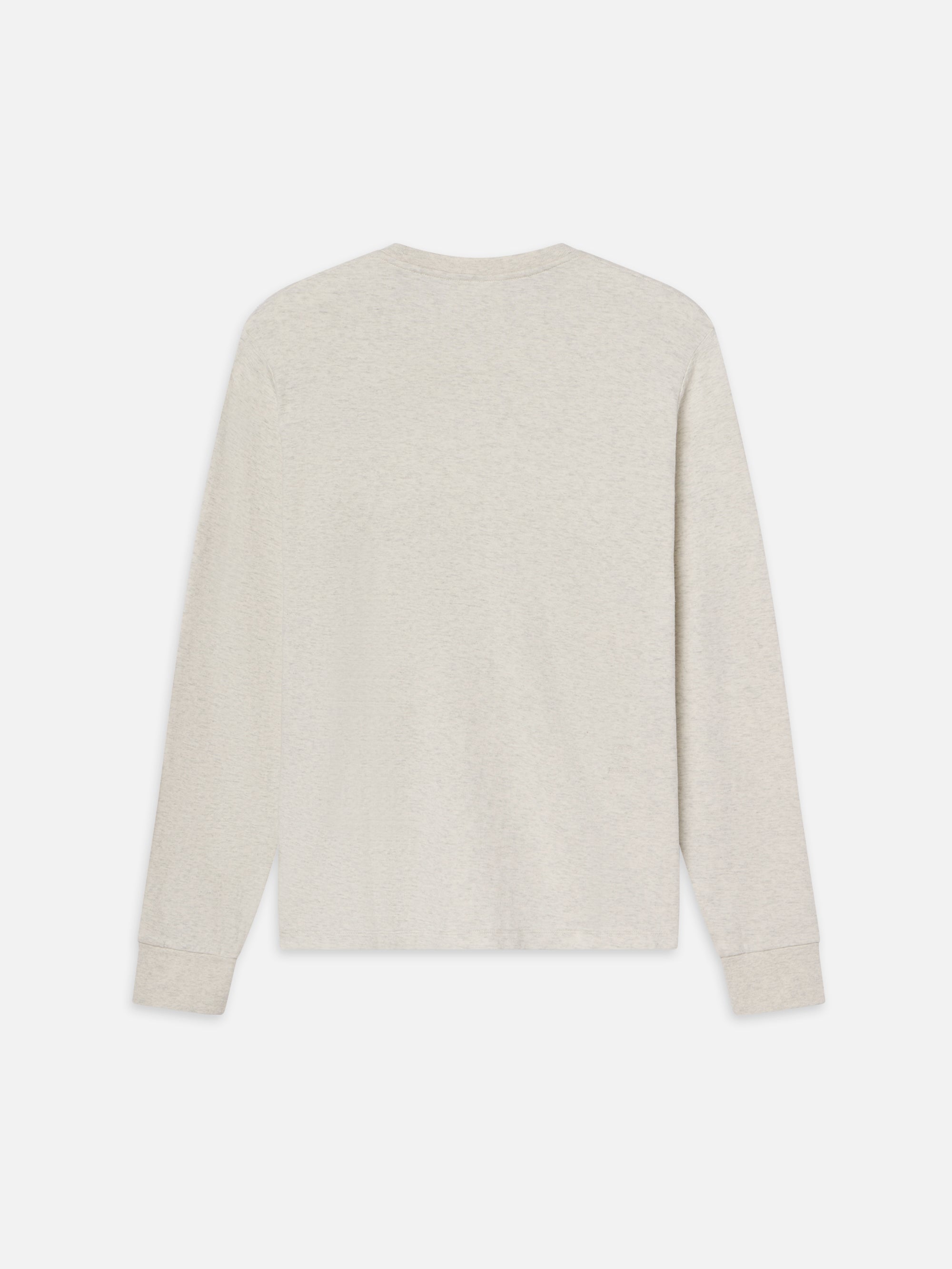 Duo Fold Long Sleeve Crew -- Oatmeal Heather