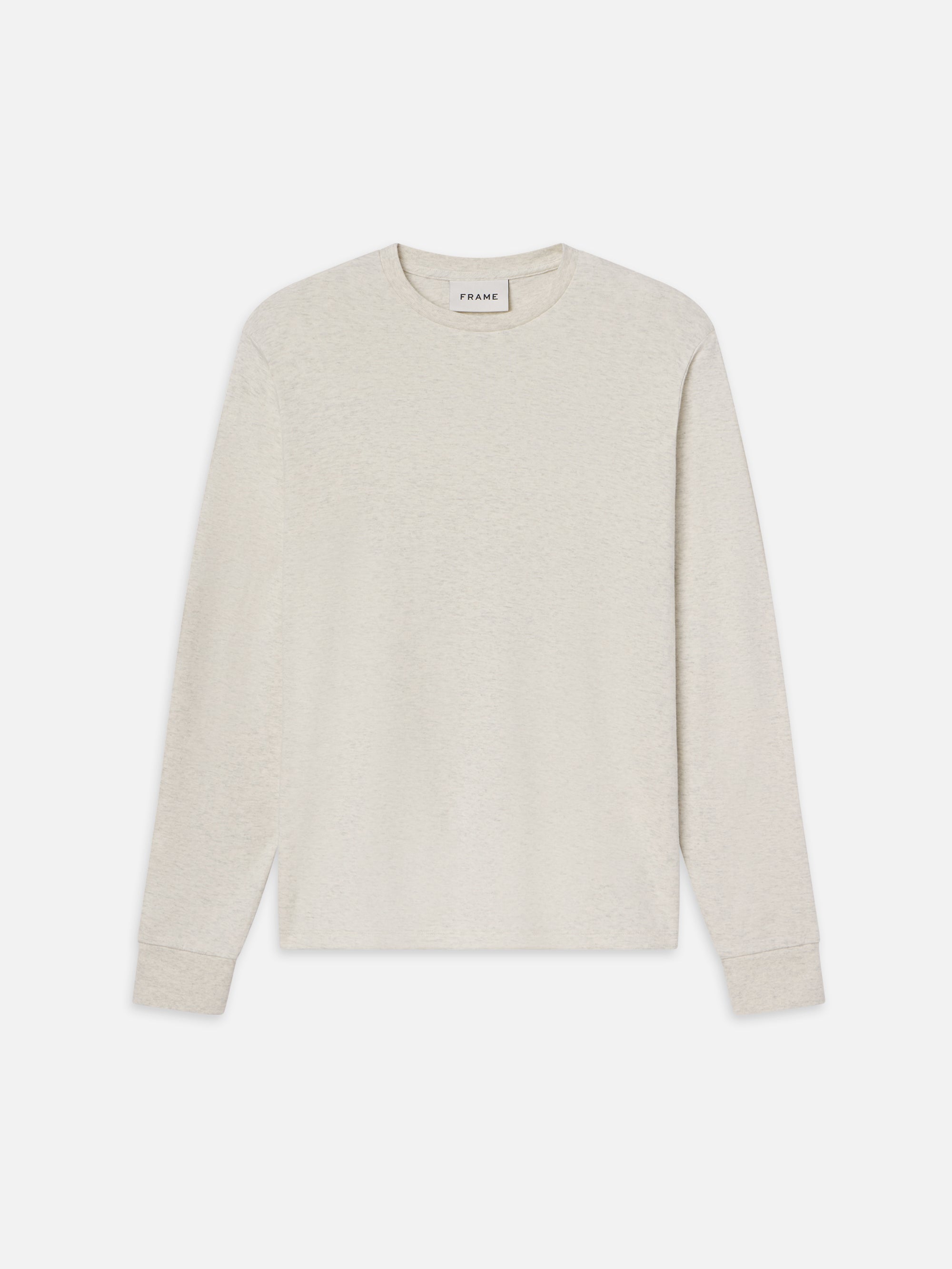 Duo Fold Long Sleeve Tee -- Oatmeal Heather