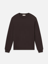 Duo Fold Long Sleeve Tee -- Deep Brown