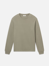 Duo Fold Crew -- Pale Olive