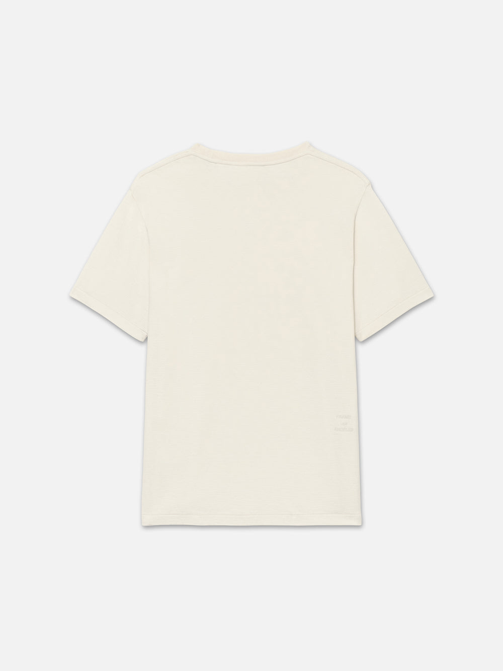 Duo Fold Tee in White Sand