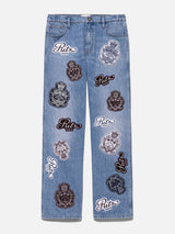 Ritz Men's Wide Leg Jean -- Saint-Rustique