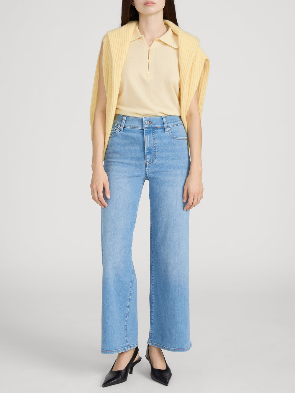 Le Pixie Slim Palazzo -- Honeymoon