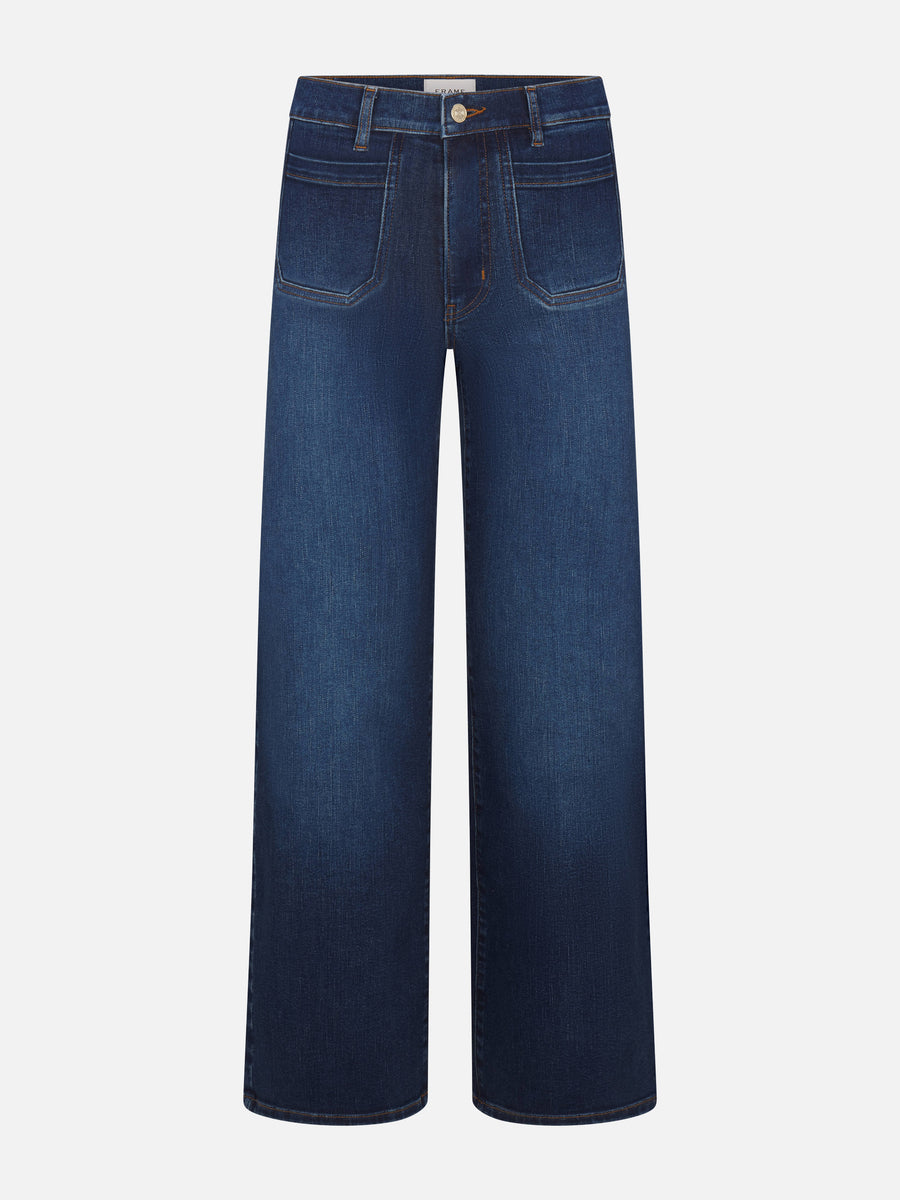 Jean Imprimé Ancre Pixie - Taille 8 - Neuf Avec étiquettes - Couleur Bleu