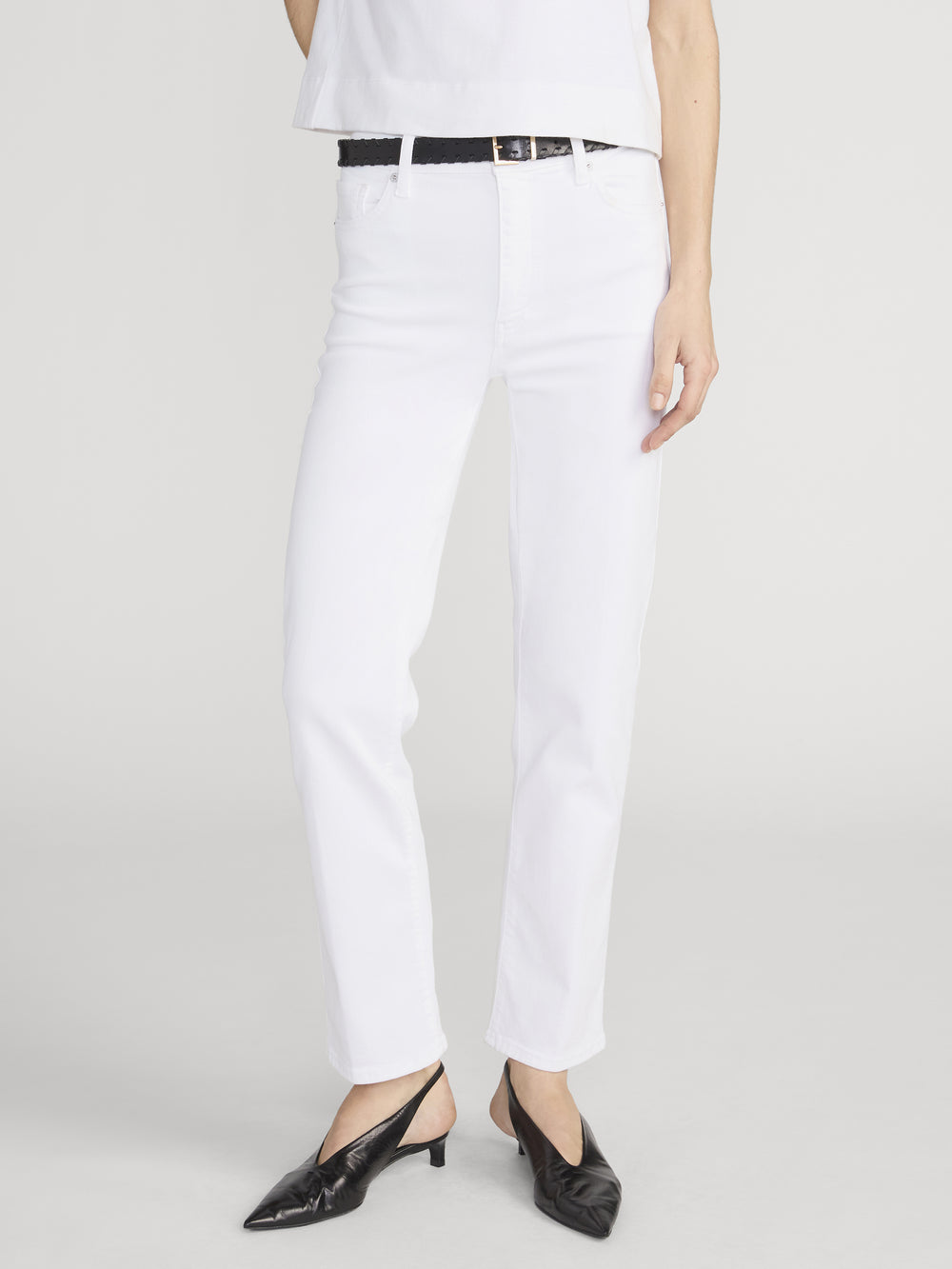 Le Sleek Straight -- White