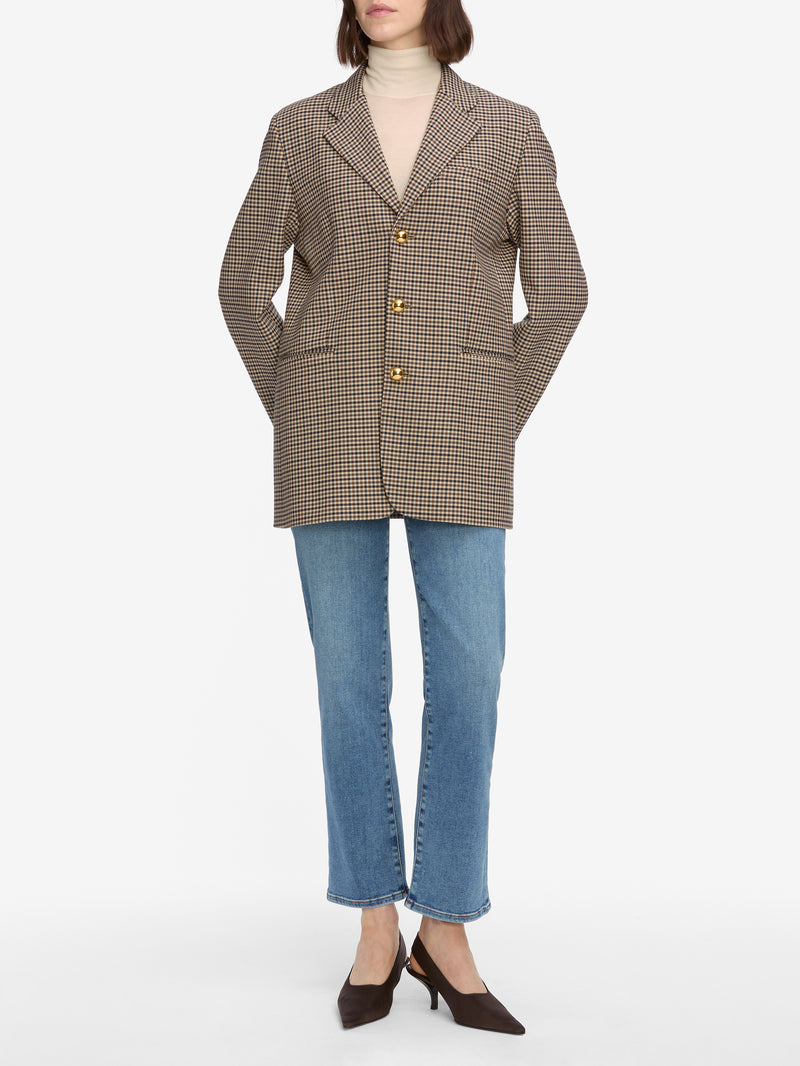 jeans full front view