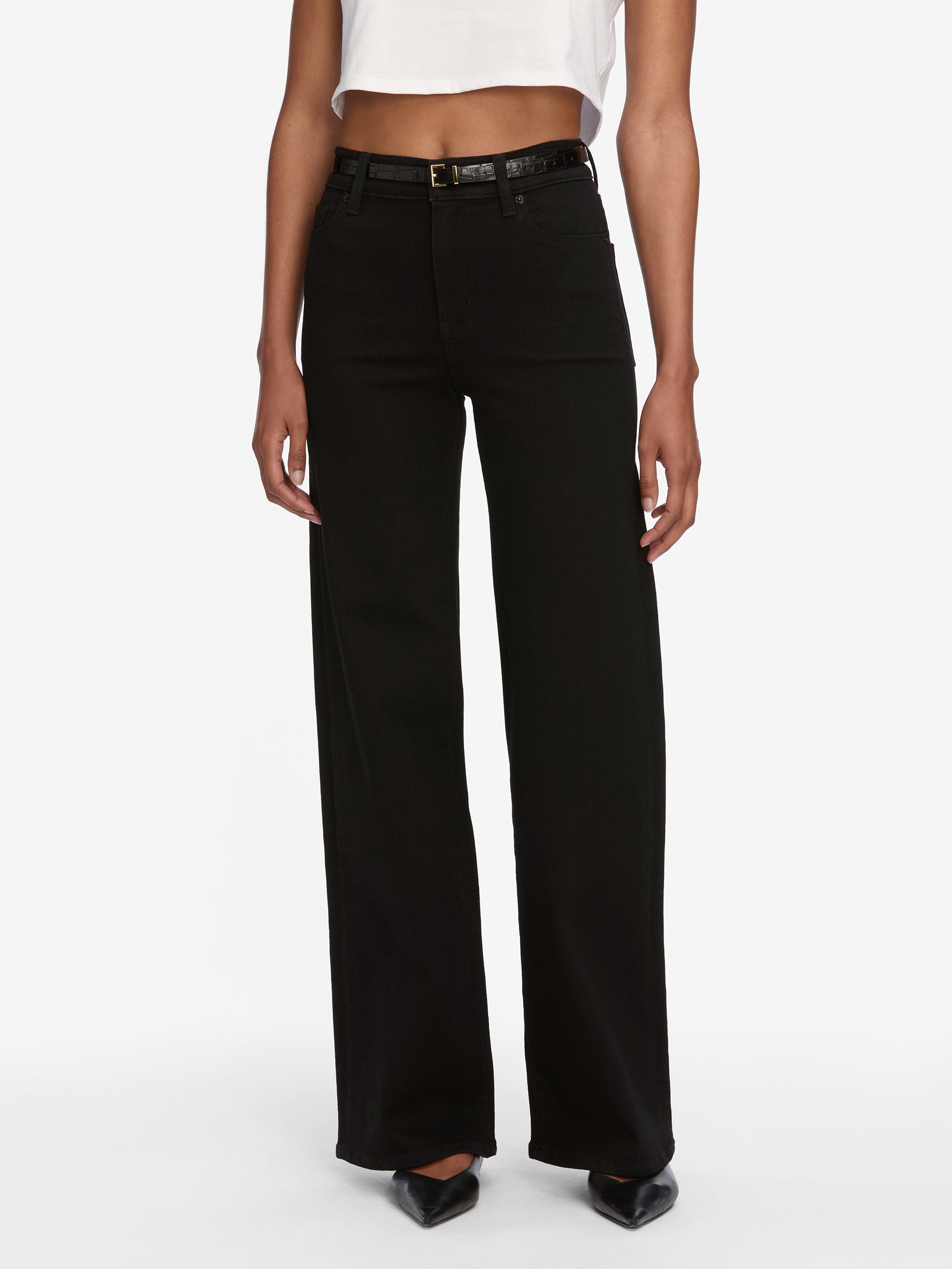 LE SLIM PALAZZO BLACK