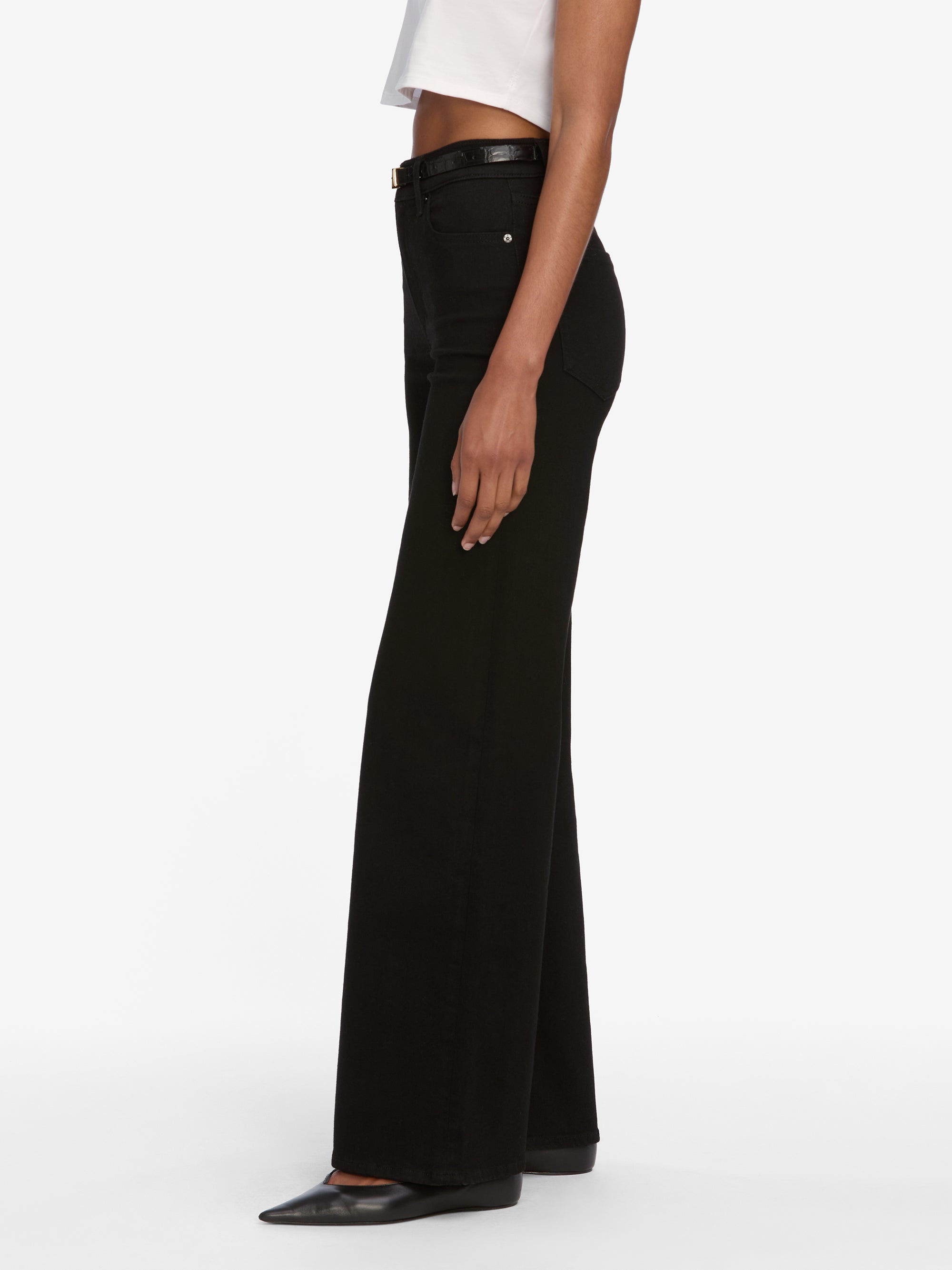 LE SLIM PALAZZO BLACK