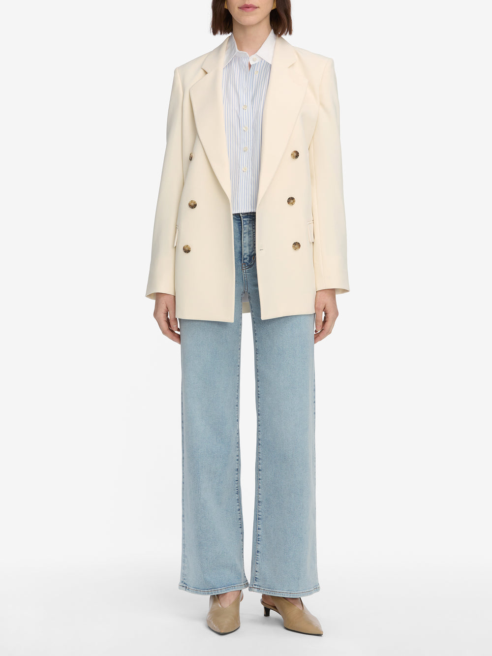 jeans full front view