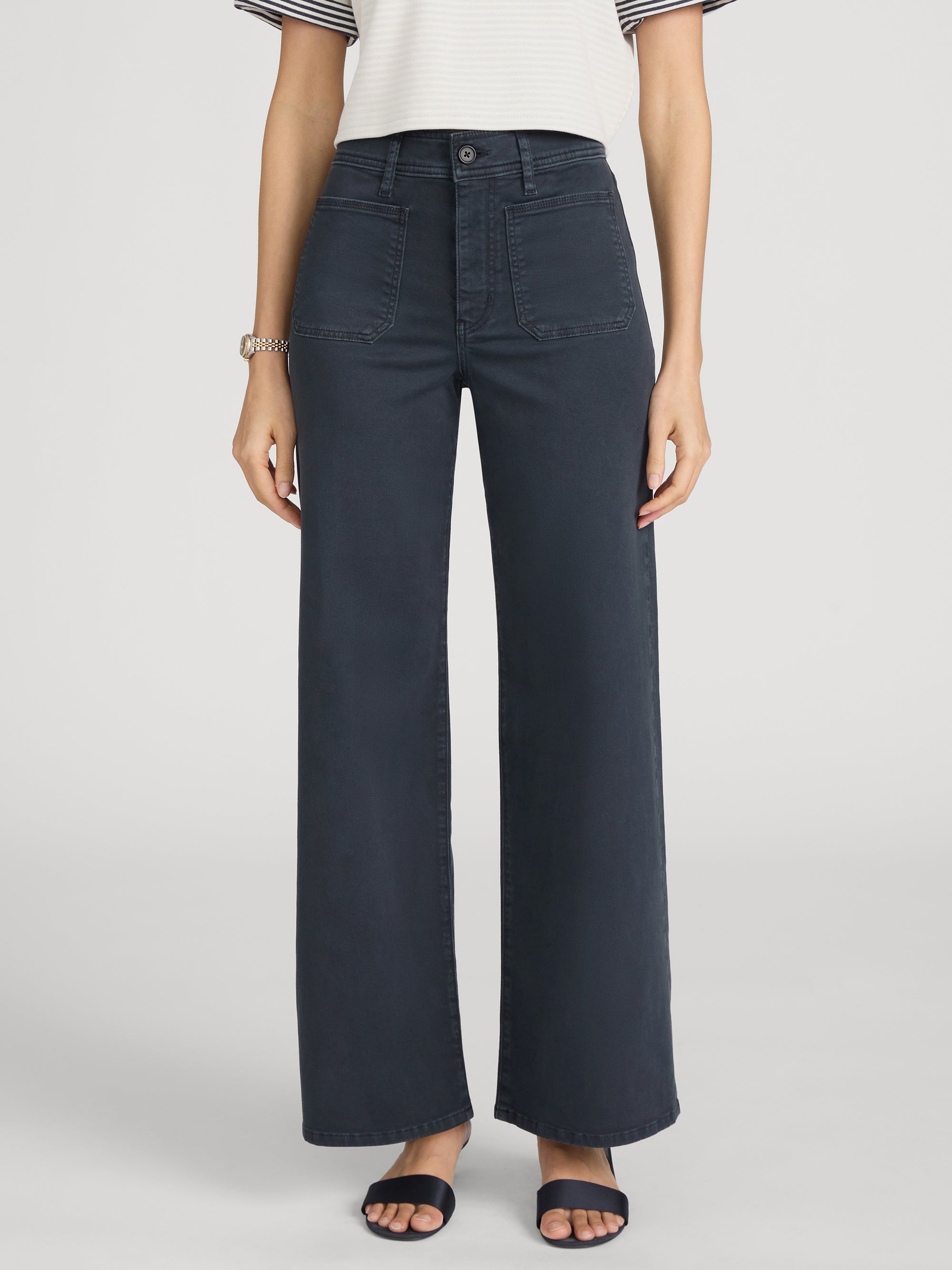 Pant on model front crop 