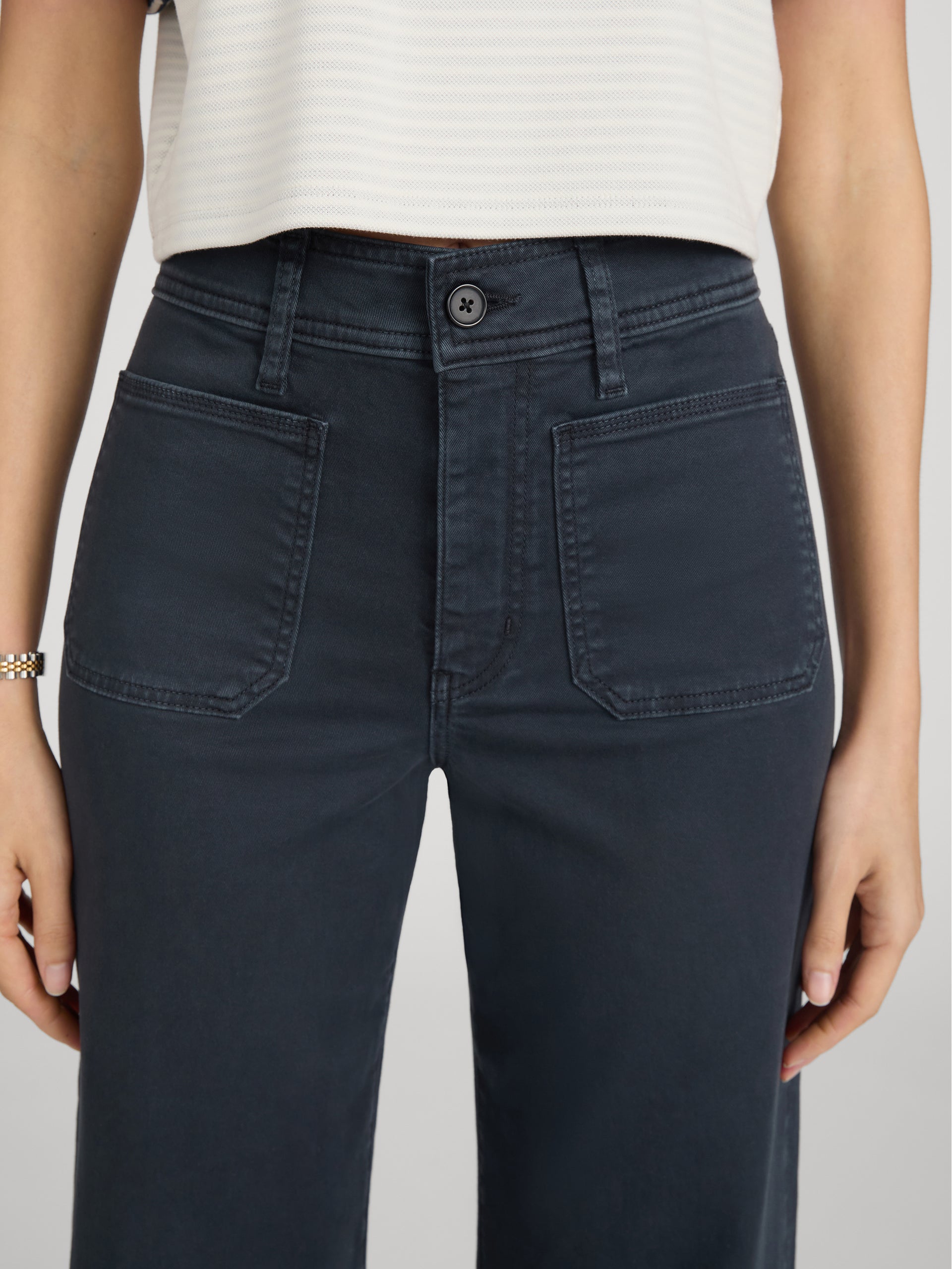 Pant on model detail 