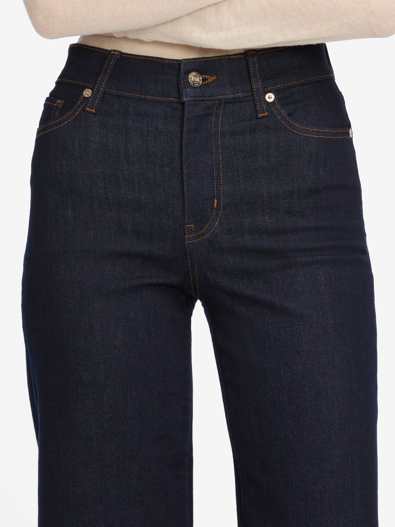 Le Slim Palazzo Crop -- Rinse