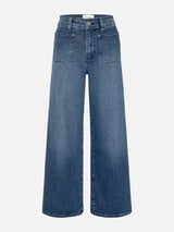 Le Slim Palazzo Crop Harbor Pocket -- Archive