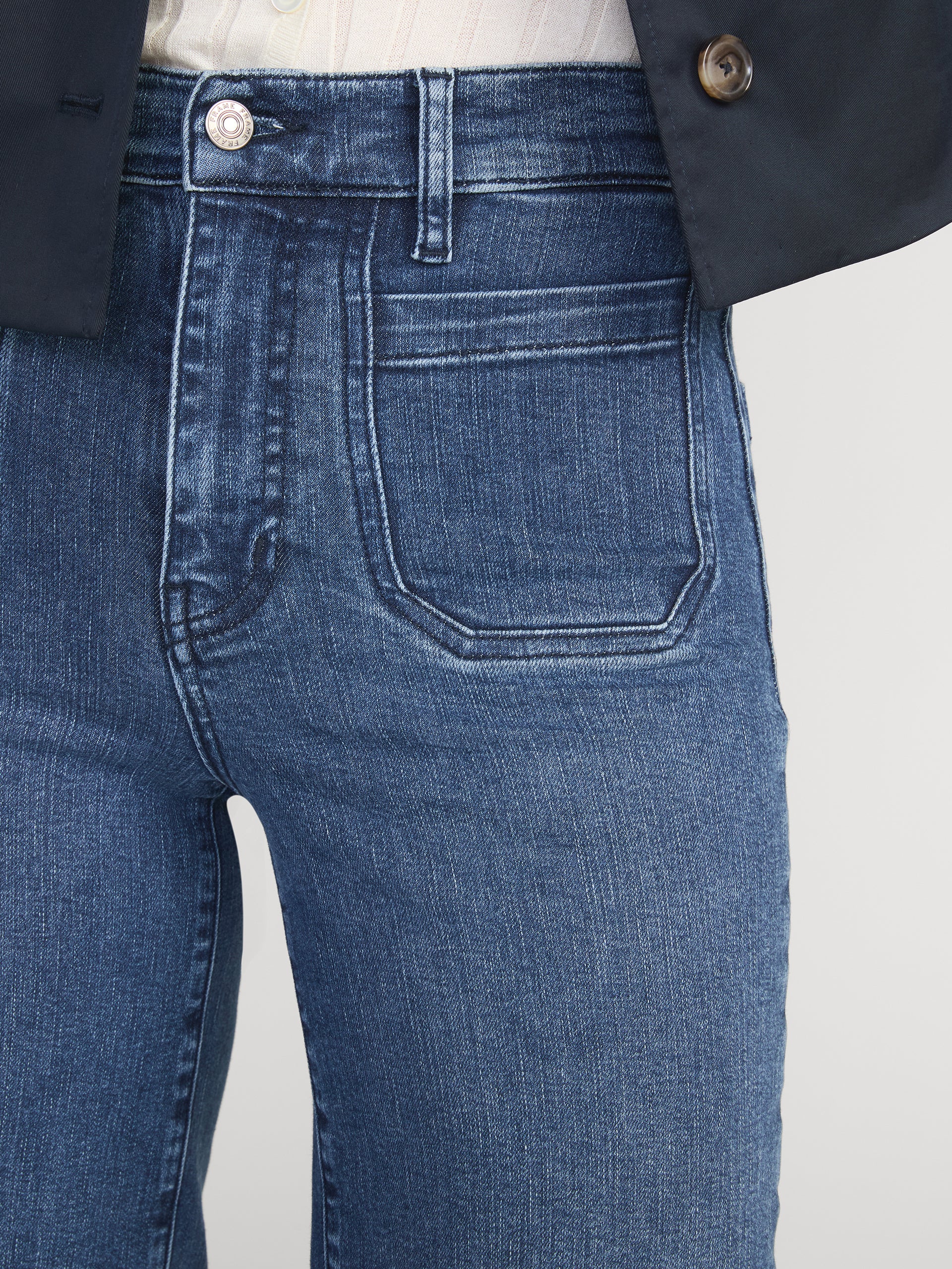 Jean On Model Front Detail 