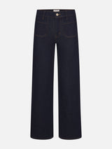 Le Slim Palazzo Long Modernist Pocket -- Rinse