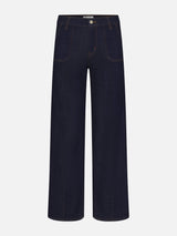 Le Slim Palazzo Pintuck Pocket -- Rinse