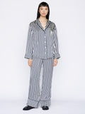 Ritz Women's Pj Set Shirt -- Navy Multi