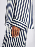 Ritz Women's Pj Set Shirt -- Navy Multi