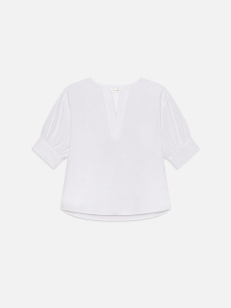 トップス n TWP Next Ex Cotton Crop Shirt | Saks Fifth Avenue