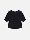 V-neck Popover Top