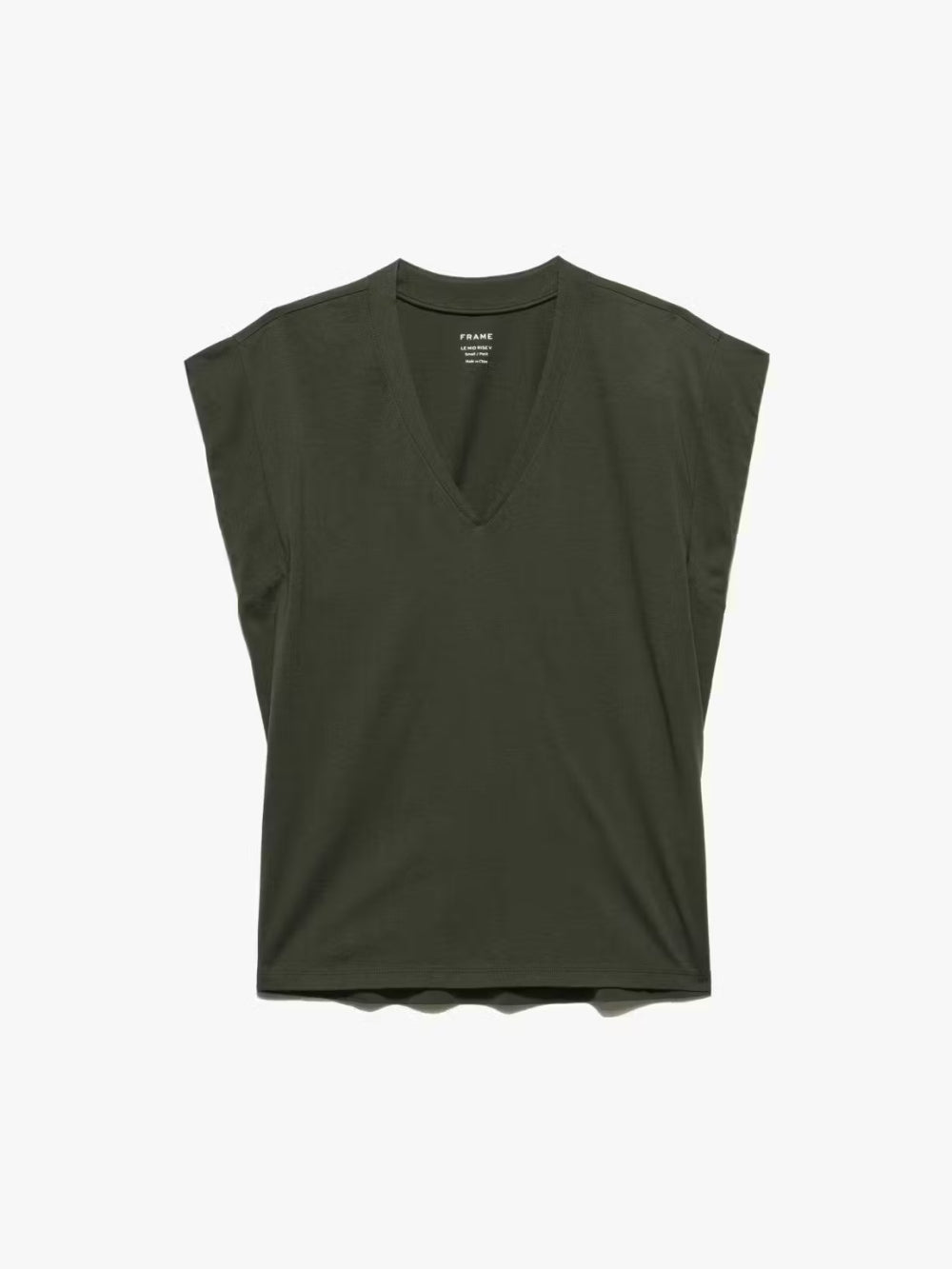 Le Mid Rise V Neck Tee Surplus