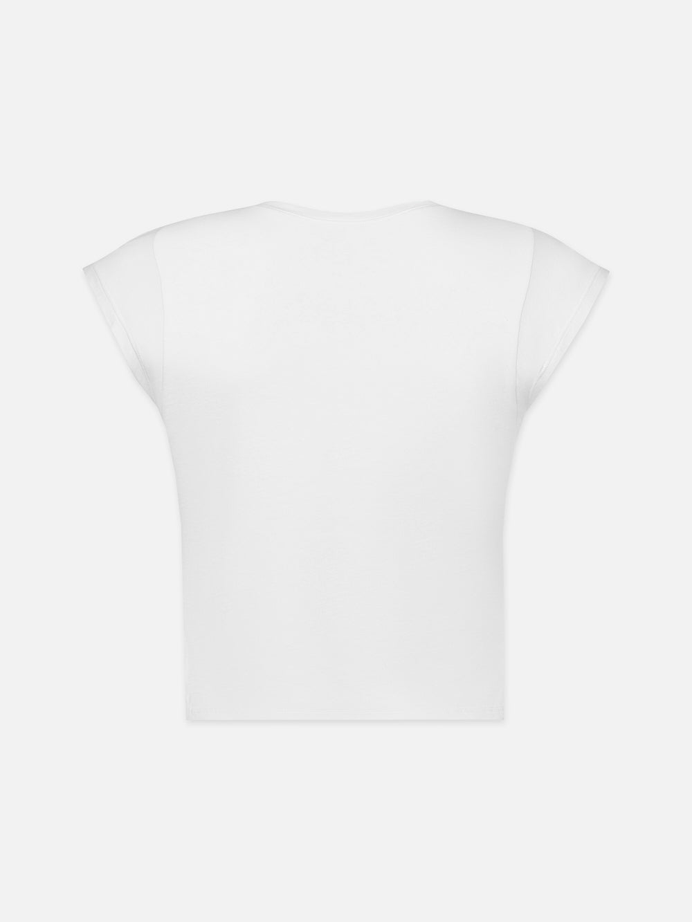 Le High Rise Muscle Tee in Blanc – FRAME