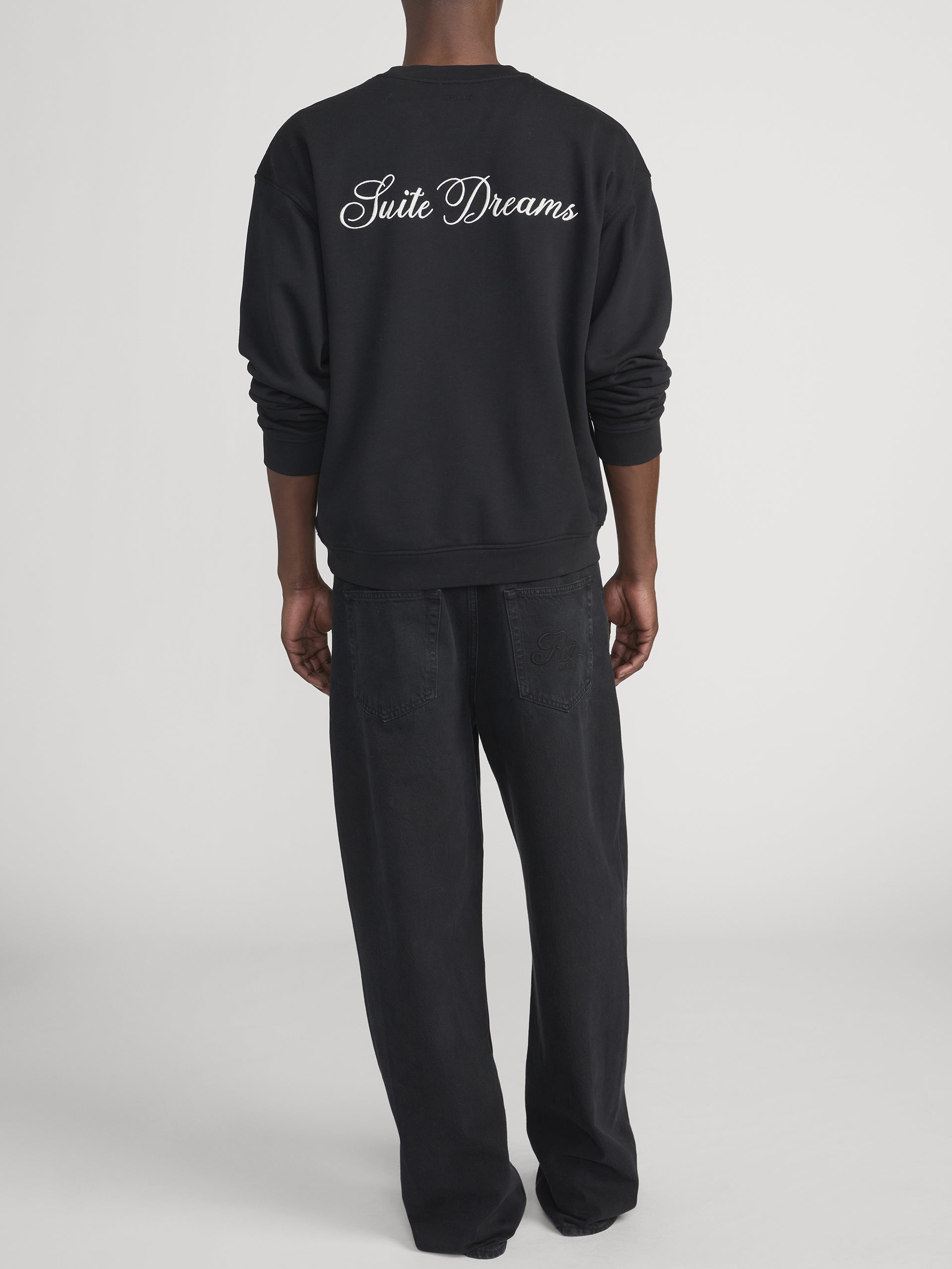 Ritz Sweatshirt Back On Model 