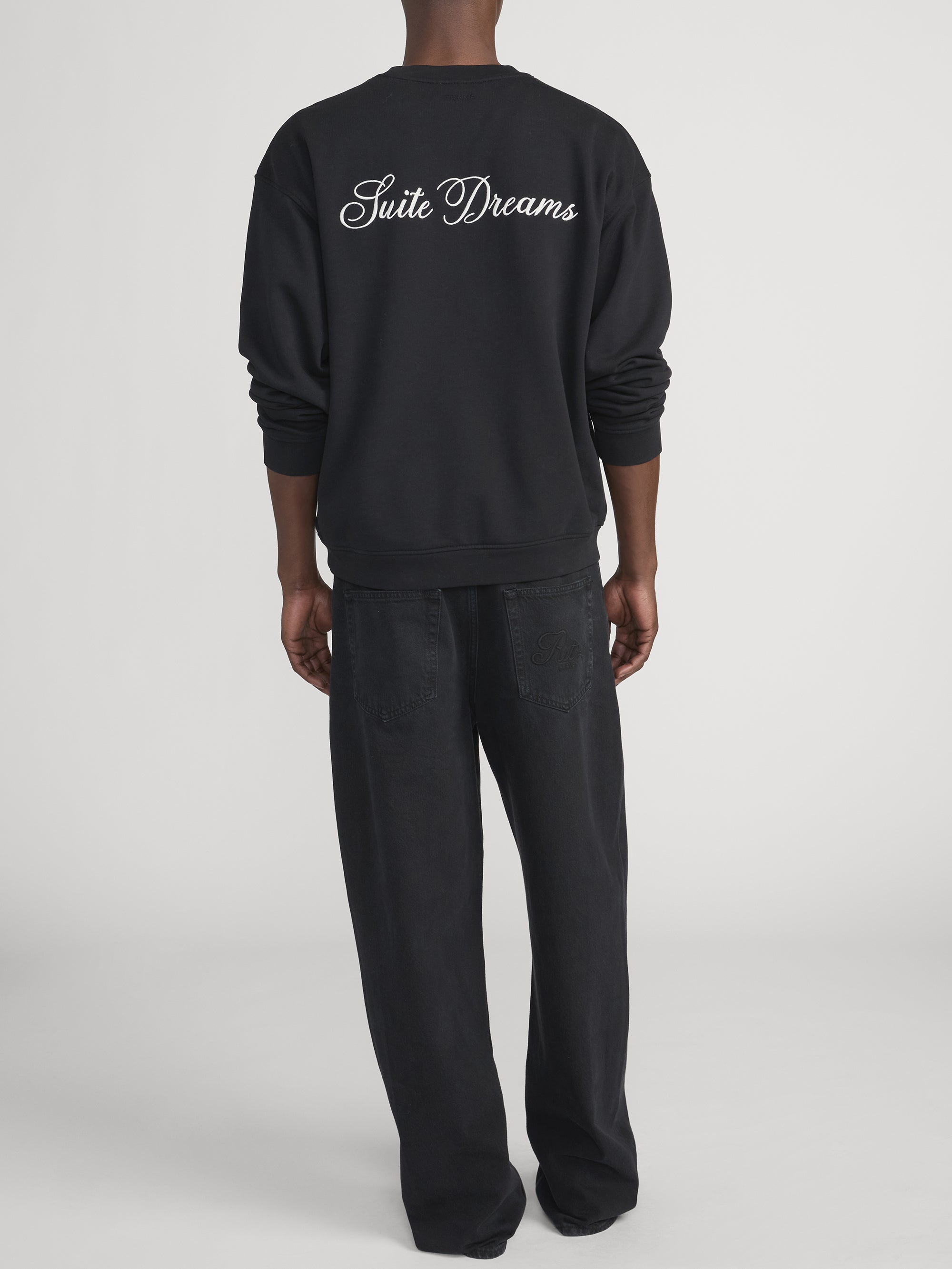 Ritz Sweatshirt Back On Model 